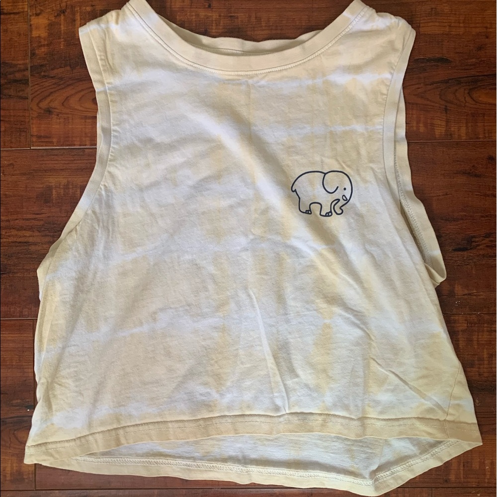 Ivory Ella yellow tank top